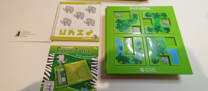 Jeu de réflexion Puzzle safari Cache-cache smart games - photo numéro 9
