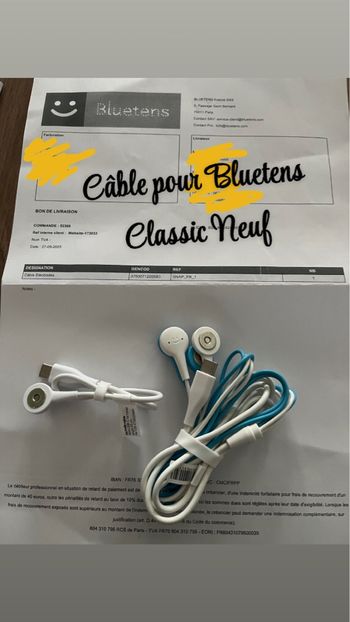 Câble  Bluetens