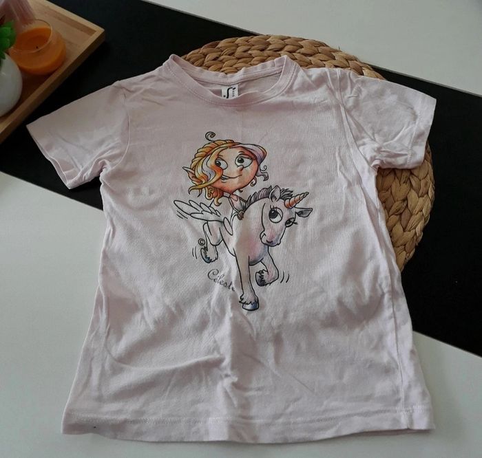 Haut d'été licorne Taille 4 ans💞🌿
