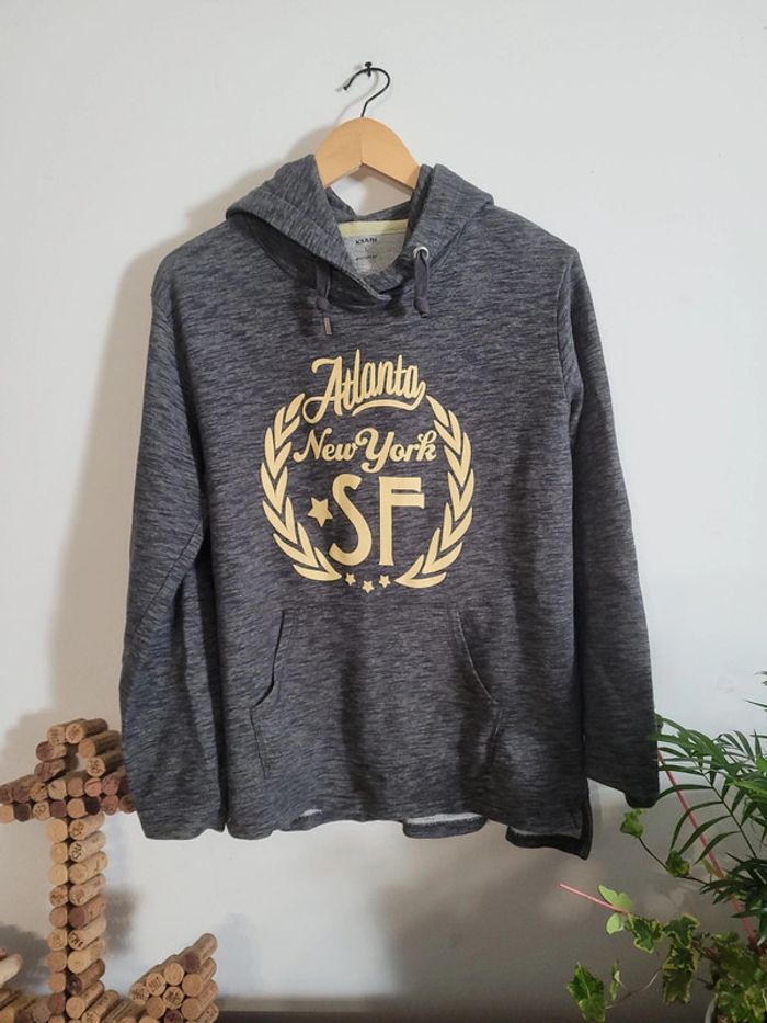 Pull à capuche kiabi L