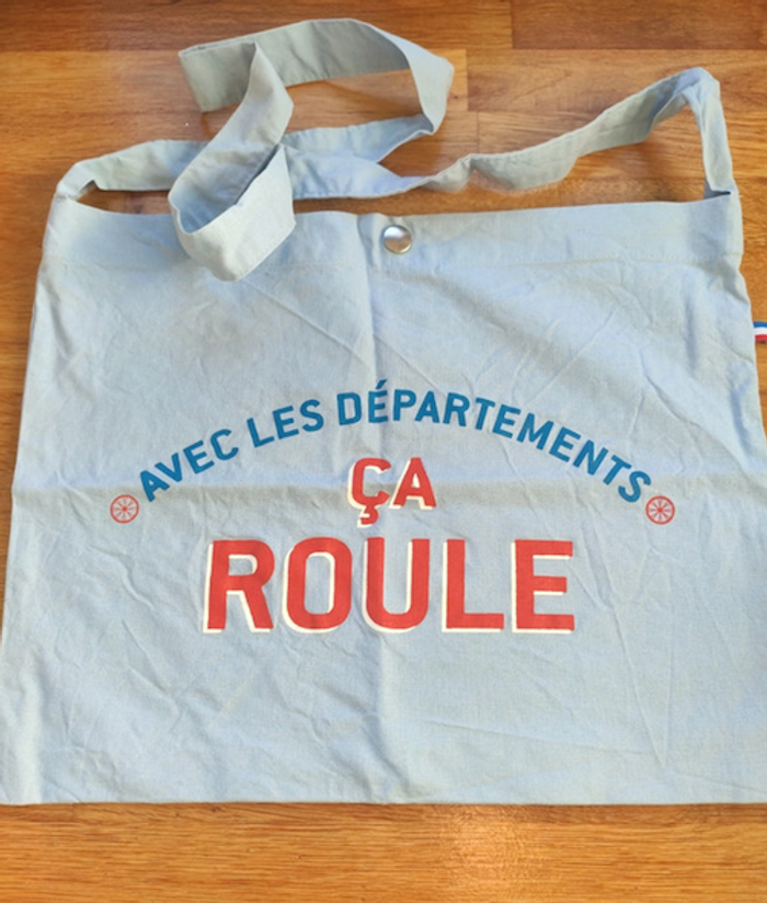 Tote bag en coton ça roule