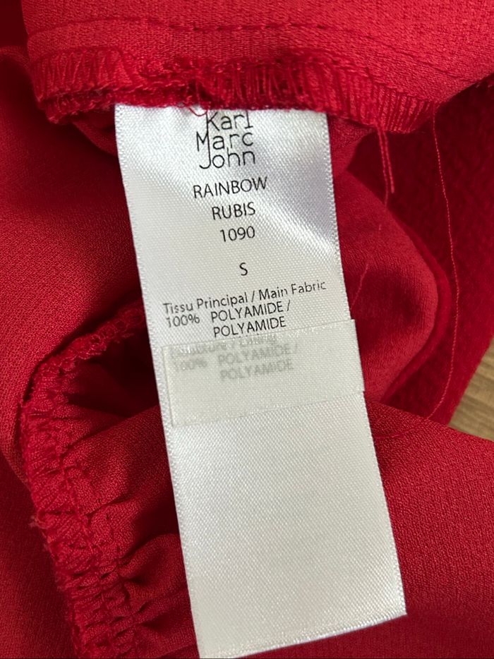 Robe rouge neuve à manches longues Karl Marc John taille S (valeur 119€) - photo numéro 10