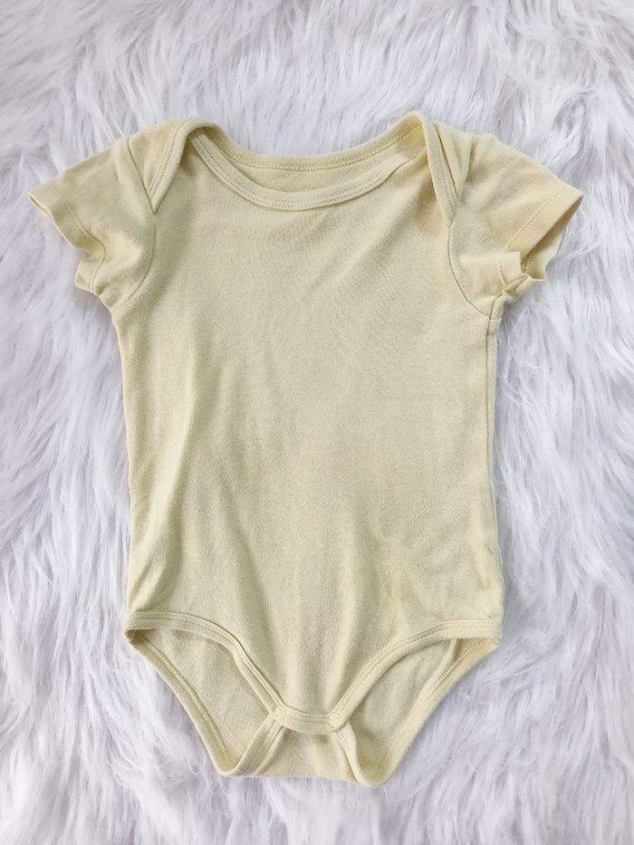 Lot de 3 body manches courtes 12 mois-74cm - photo numéro 1