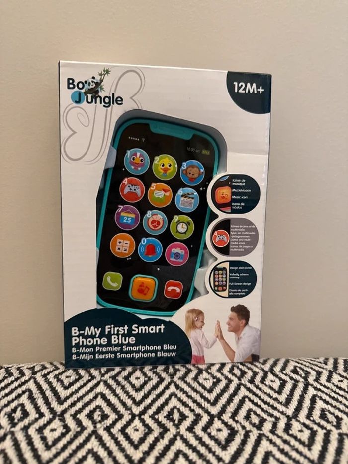 Bo jungle - Mon Premier Smartphone bleu