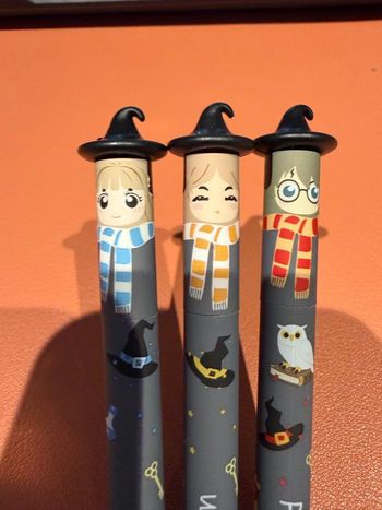 3 stylos Harry Potter  encre effaçable 