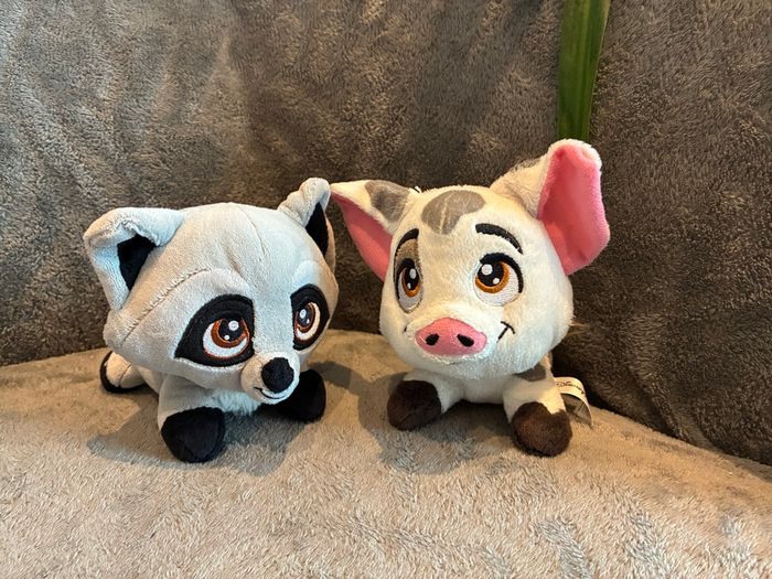 Lot peluches Disneyland Paris pua et Meeko - photo numéro 1