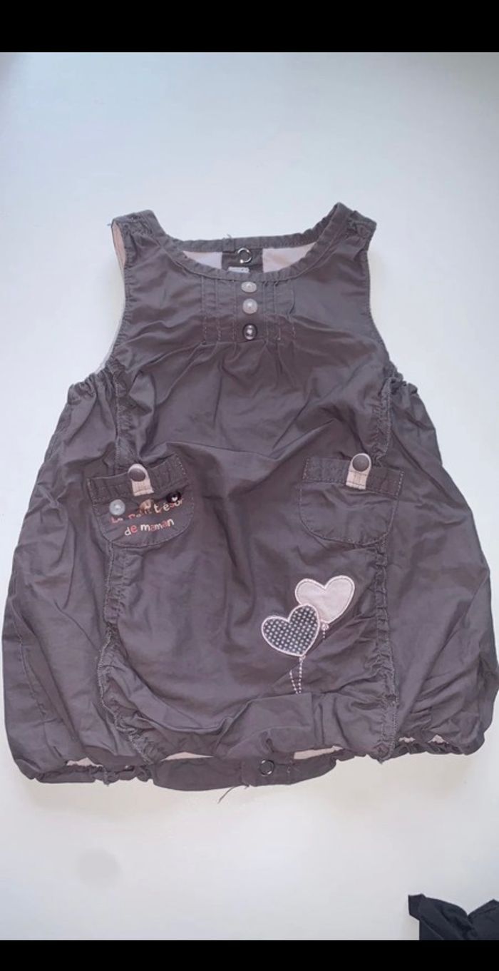 Lot de 2 robes taille 1 mois - photo numéro 2