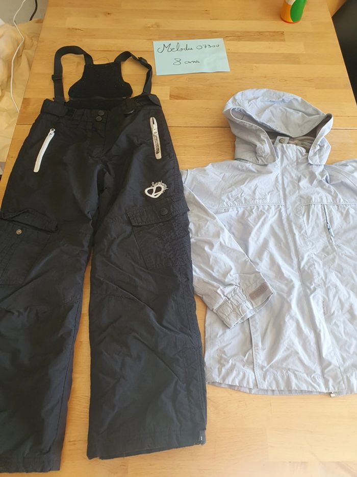 vêtements de ski 8 ans