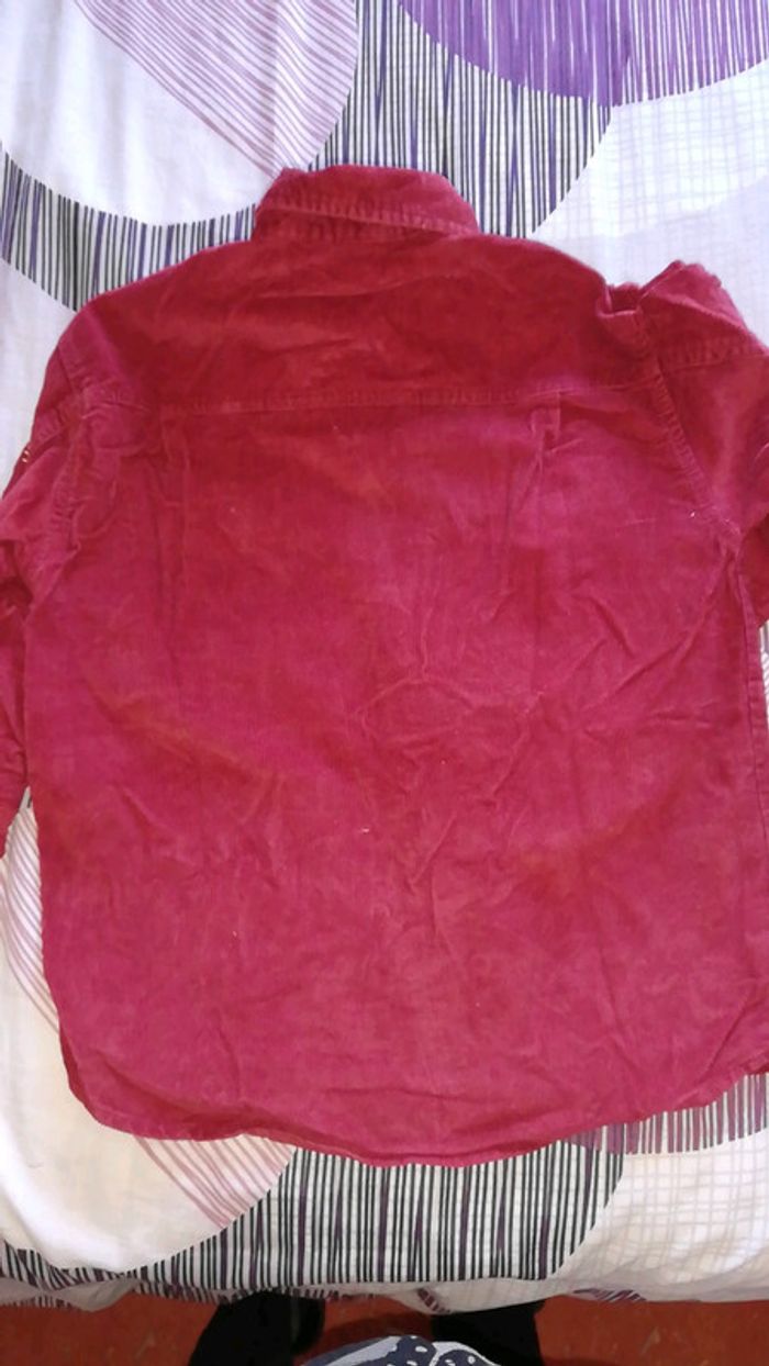 Chemise velours 8 ans - photo numéro 4