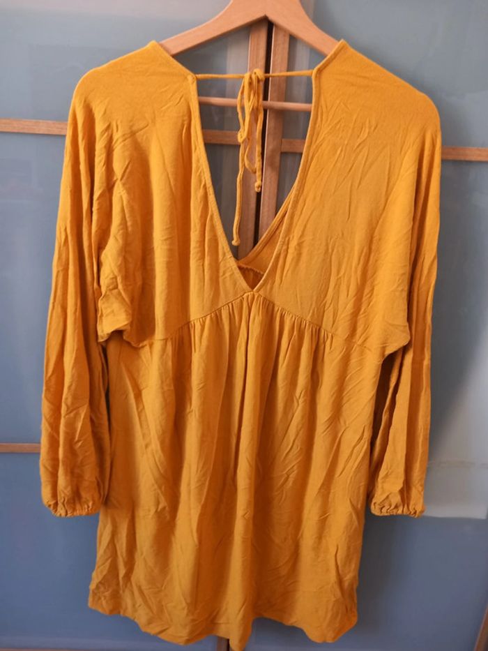 Blouse Moutarde Taille 38/40 - photo numéro 4