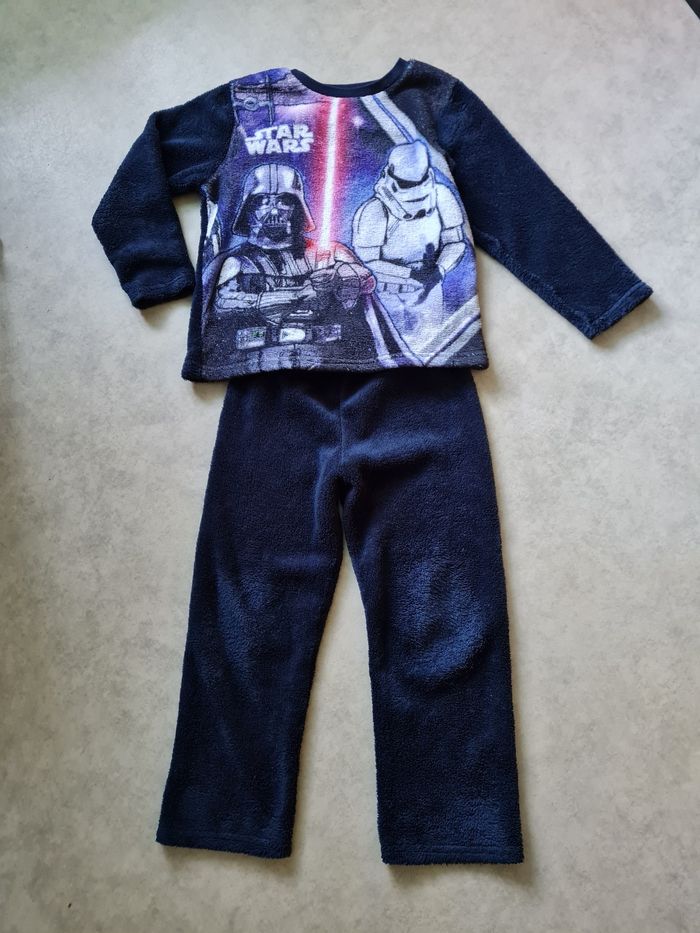 pyjama polaire doux marine 2 pièces Star Wars garçon 6 ans - photo numéro 4