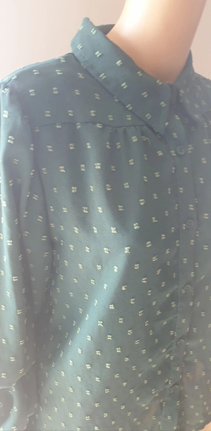 💜 Chemisier Taille 40/42 M/L Shein #emyfleury_42femme - photo numéro 2