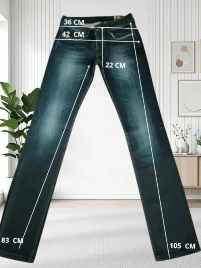 Jean Kaporal modéle aud ,coupe regular ,taille basse ,stretch - photo numéro 16