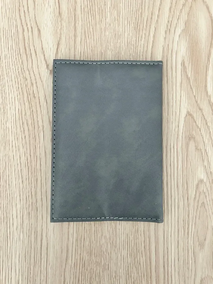 Protège Passeport Gris Neuf - photo numéro 2