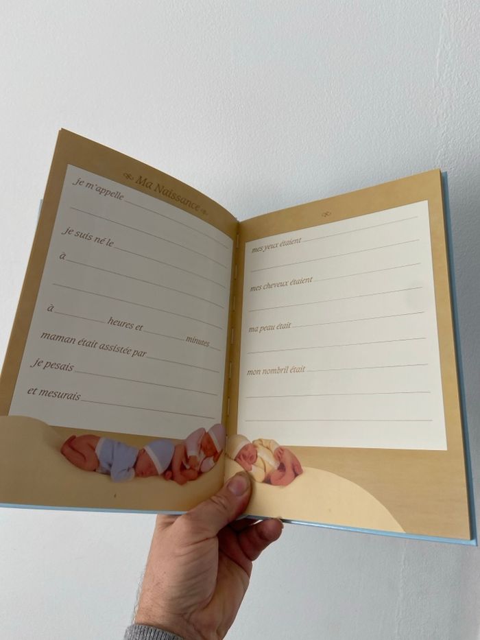 Livre Souvenirs Bébé Anne Geddes - Mes Cinq Premières Années - Neuf - photo numéro 4