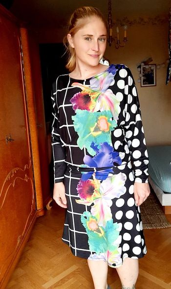 Robe desigual fleurie M