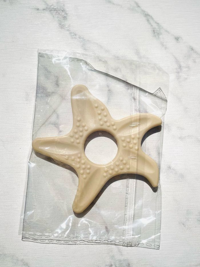 Anneaux de dentition bébé silicone étoile 🌟 - photo numéro 5