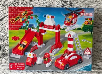 Jeu de construction Pompier