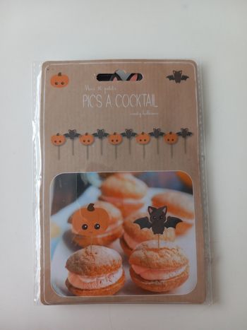 Piques à gâteaux Halloween