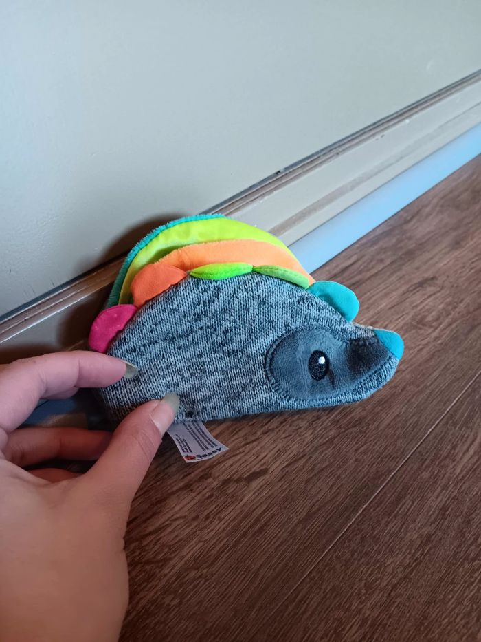 Petit livre sensoriel en forme Hérisson- Sassy - multicolor - photo numéro 2