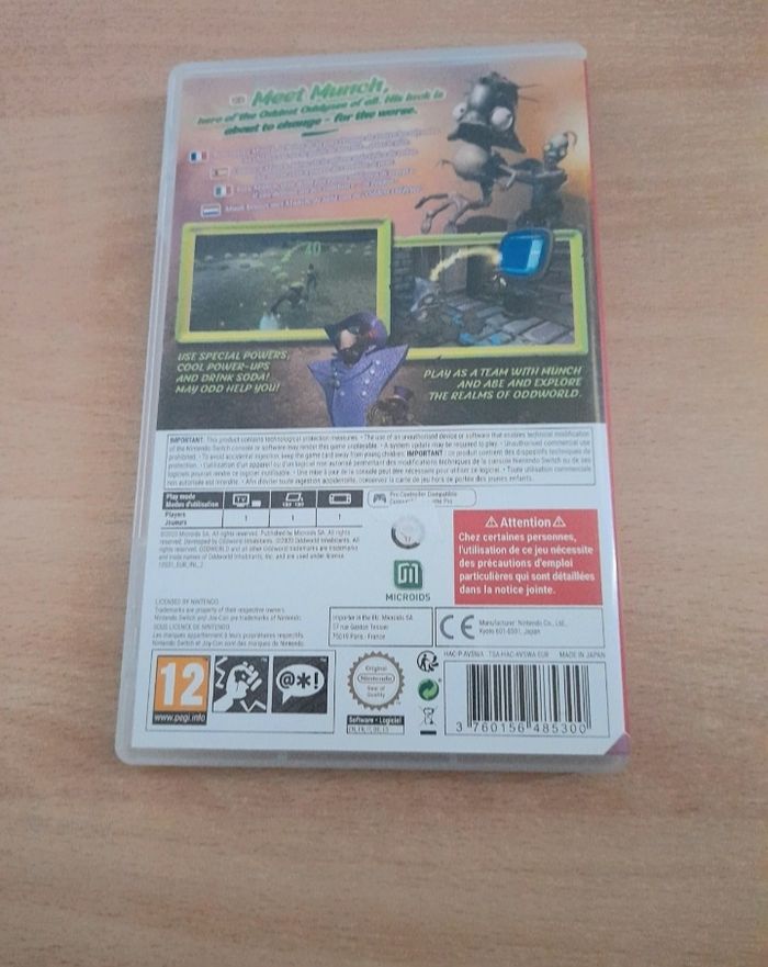 Oddworld Munch's odyssée switch - photo numéro 2