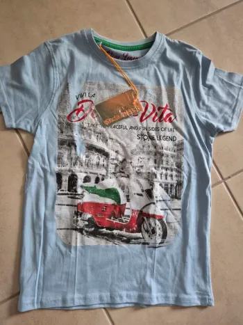 T shirt stone legend dolce vita neuf