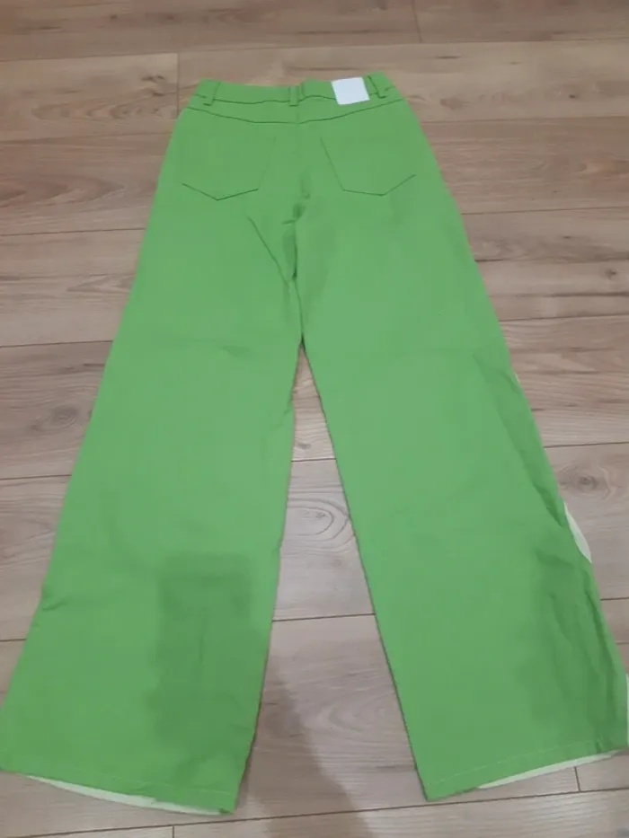 Pantalon large bi-colore - photo numéro 4