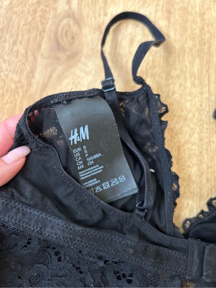 Brassière dentelle noir H&M - photo numéro 4