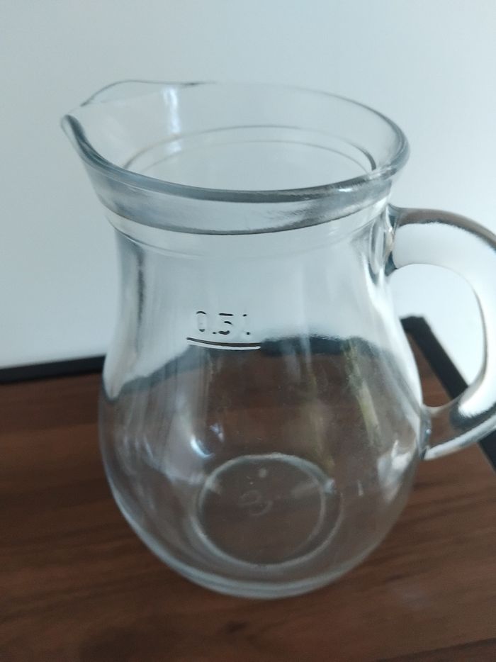 Lot de 2 carafes de table 50 cl et 25 cl - photo numéro 2