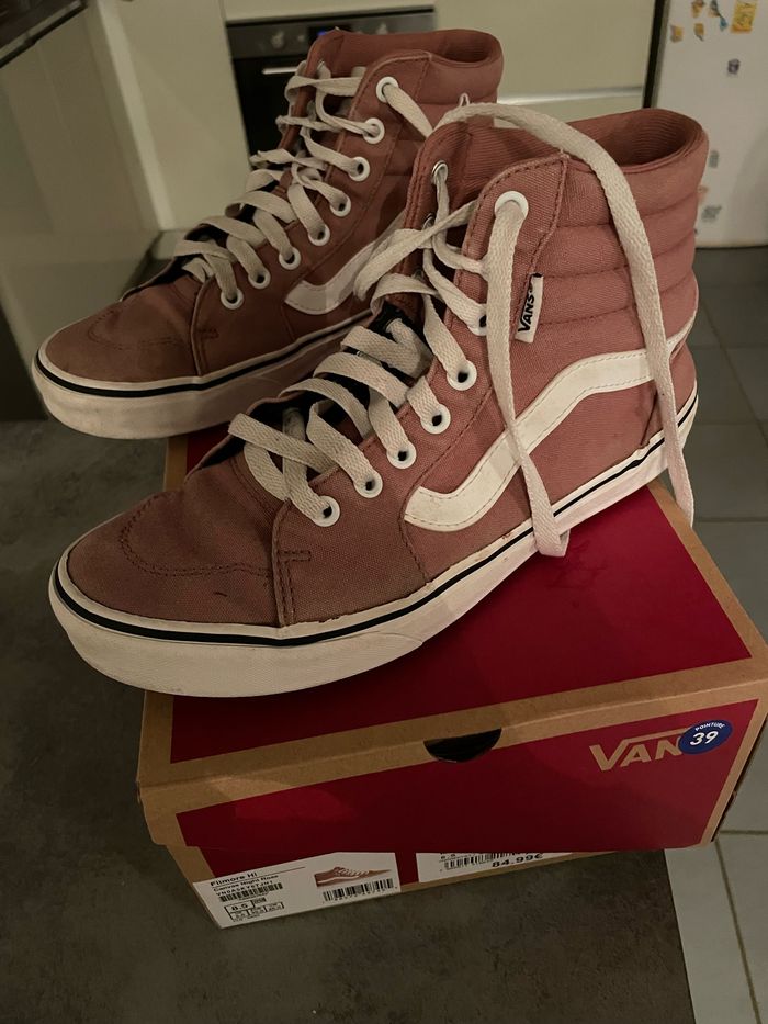 Chaussures femme vans haute