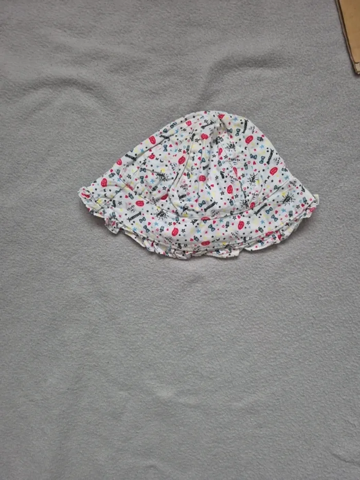 Chapeau fille 46 cm tissaia 6-12 mois - photo numéro 5