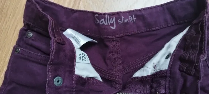 Jeans slim violine Sally by stocker - 7 ans