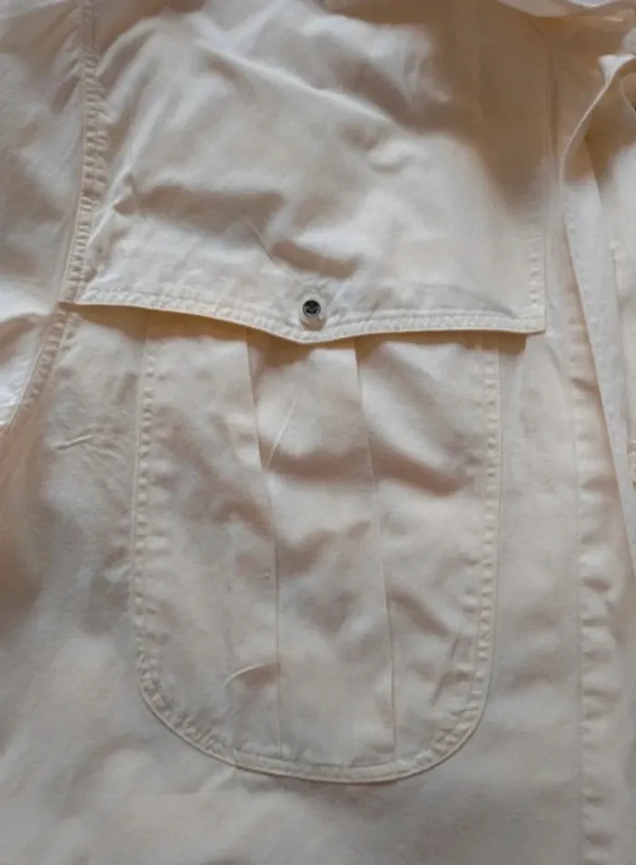 Superbe chemise surchemise vintage 100% coton
 taille 40-44 - photo numéro 9