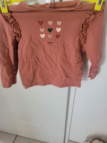 Tee-shirt manches longues Kiabi 18mois