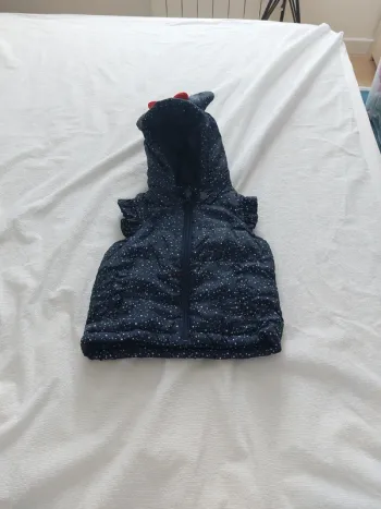 Veste sans manche minnie  fille 18mois
