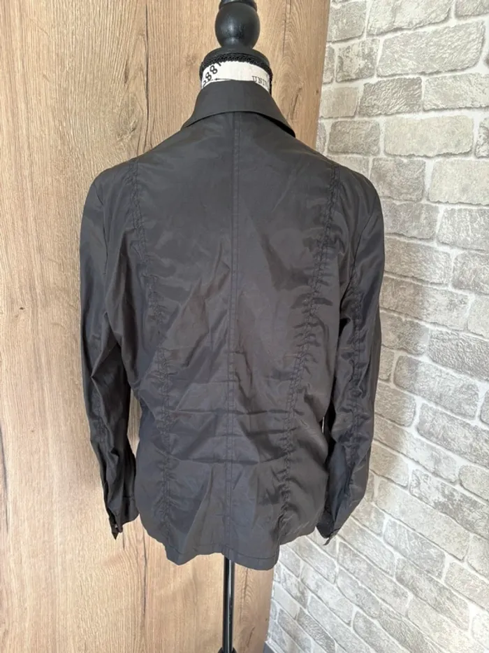Veste vintage noire femme taille 38/40 - photo numéro 3