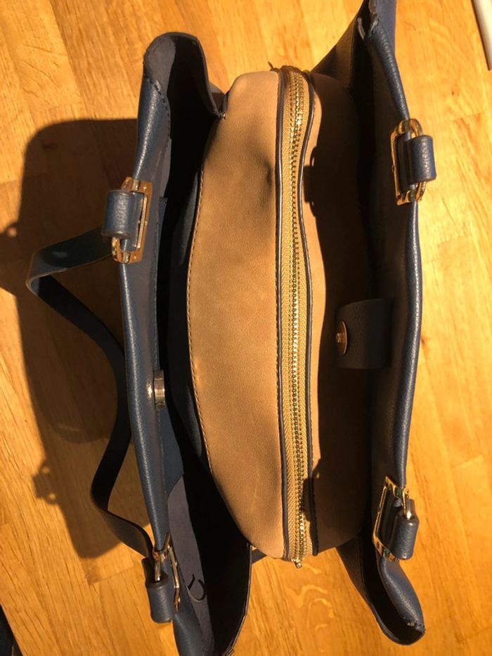Sac à main bleu marine Parfois - photo numéro 3
