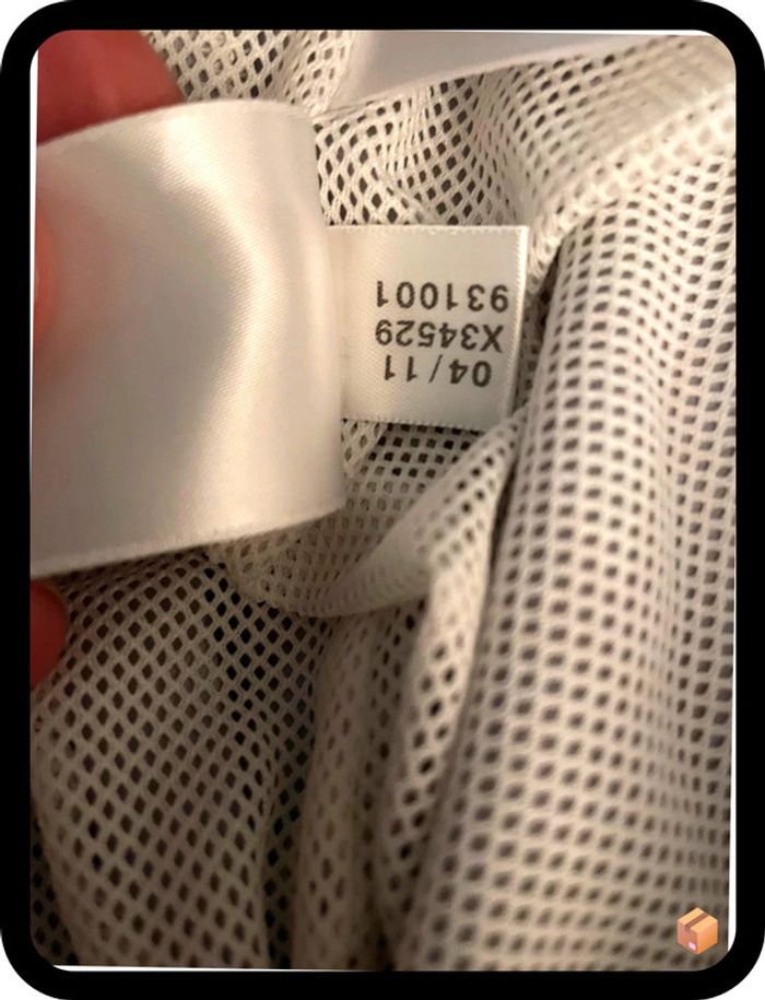 Coupe-vent Adidas Originals – Taille L – Écru, rouge & gris – Homme - photo numéro 7