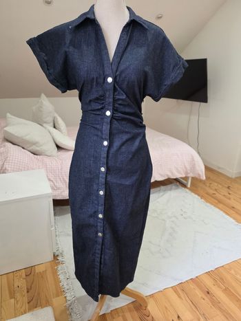 Robe en jean zara femme