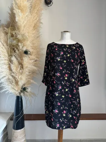 Robe à fleurs mi saison S