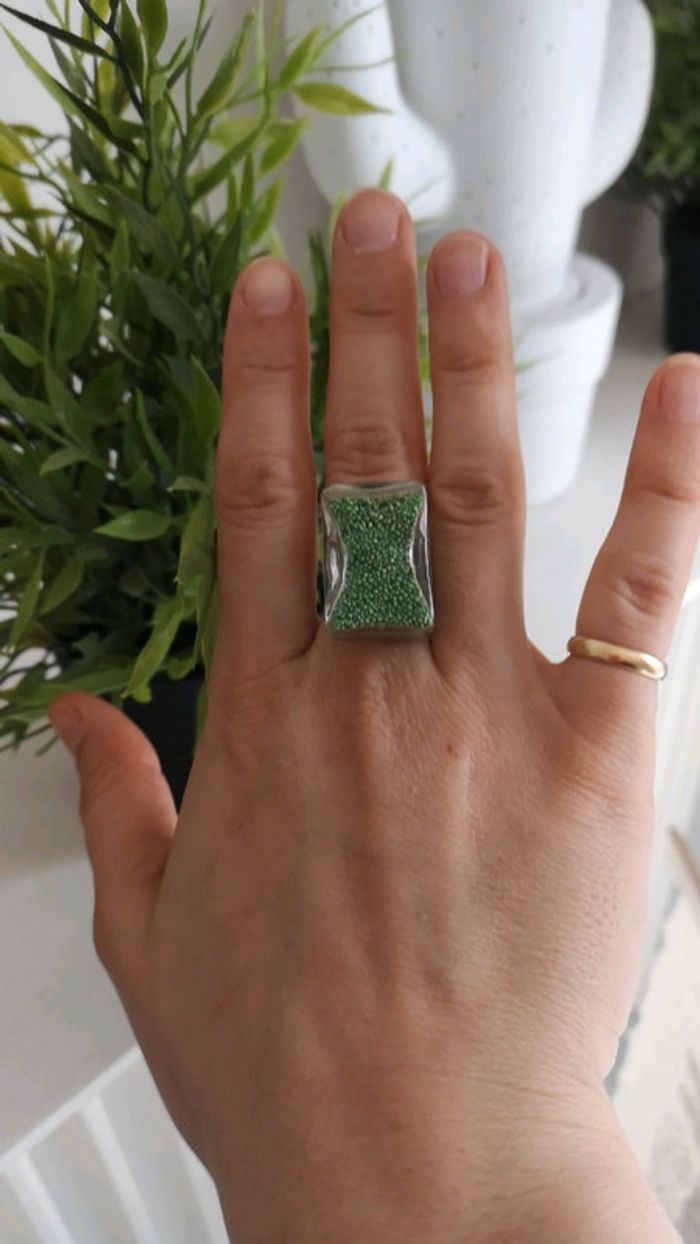 Bague bulle microbilles - photo numéro 3