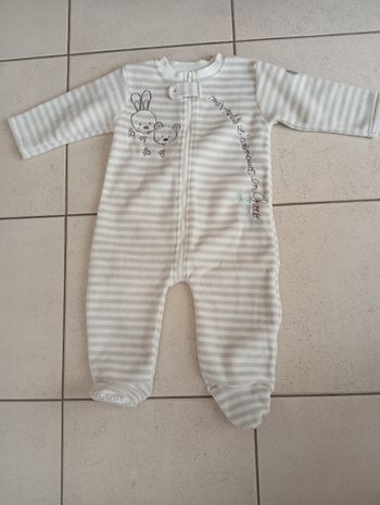 Sur pyjama  manches longues fille 18 mois La Halle