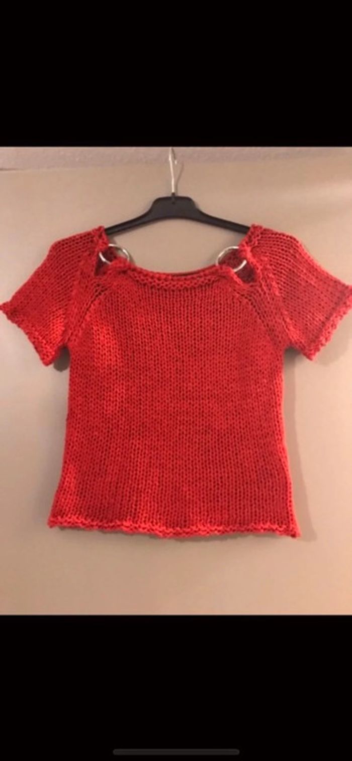 Top rouge neuf