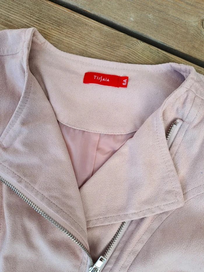 Veste peau de pêche - photo numéro 3