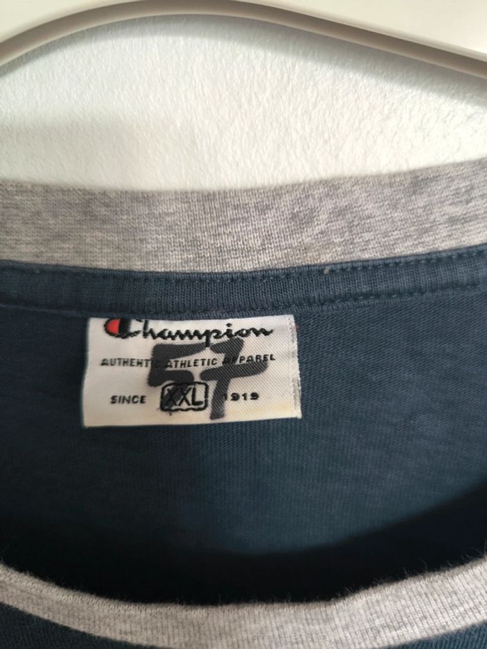 Tee shirt manche longue champion taille XXL - photo numéro 3