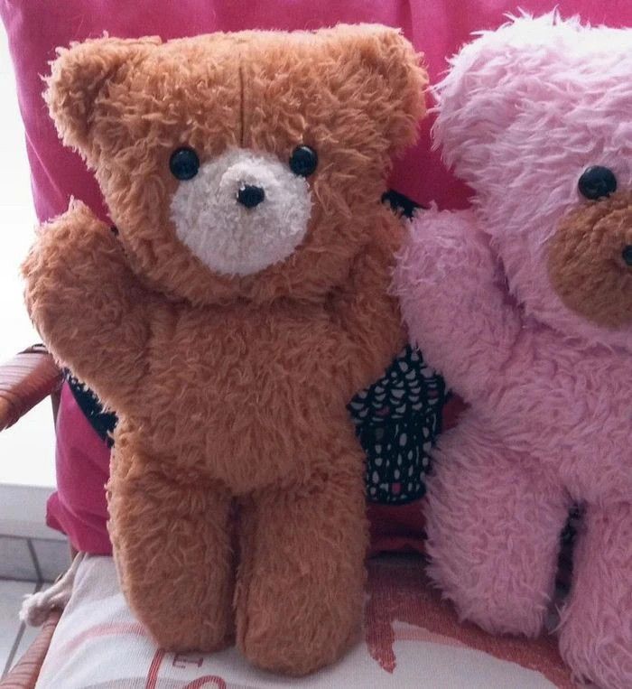 2 peluches vintages 32cm - photo numéro 3