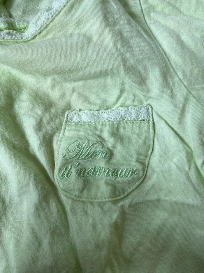 T-Shirt vert fille 12 mois - photo numéro 4