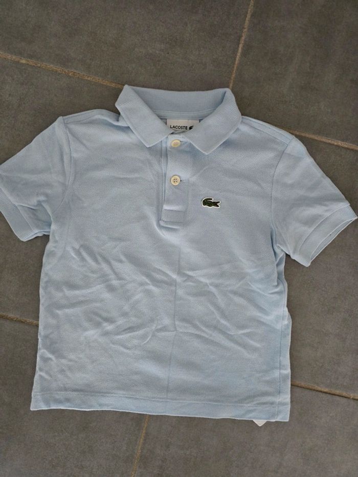 Polo manches courtes lacoste