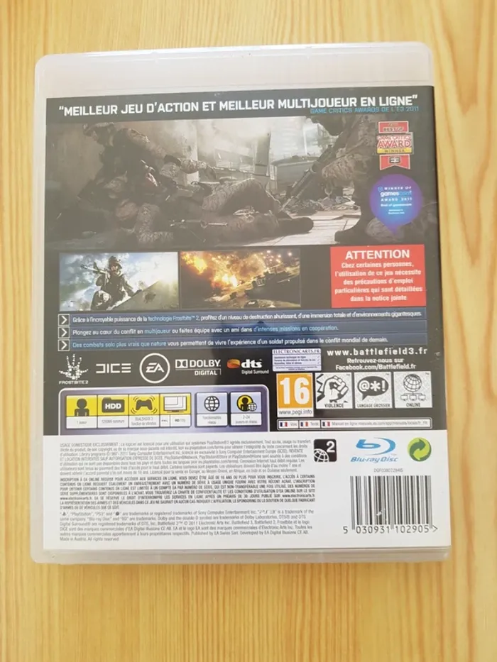 Jeu PS3 battlefield 3 - photo numéro 3