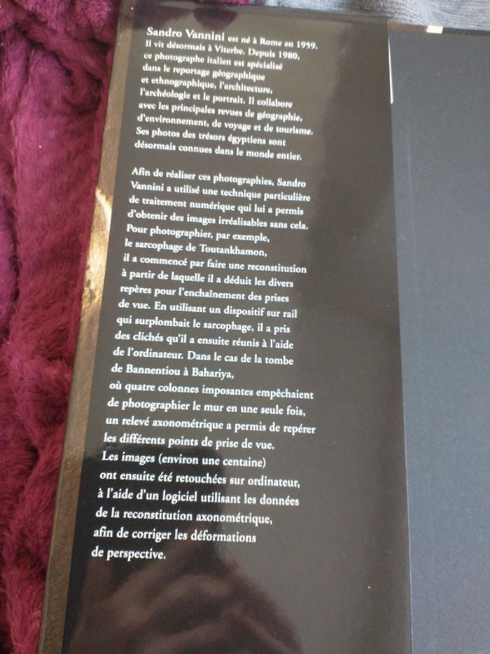 Très beau livre hommage à l'Égypte de Sandro vannini - photo numéro 3